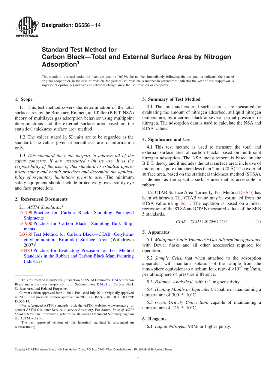 ASTM_D_6556_-_14.pdf_第1页