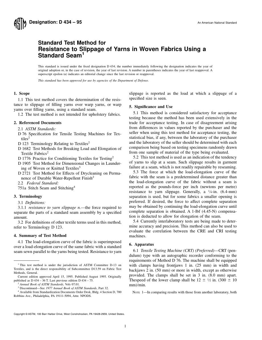 ASTM_D_434_-_95.pdf_第1页