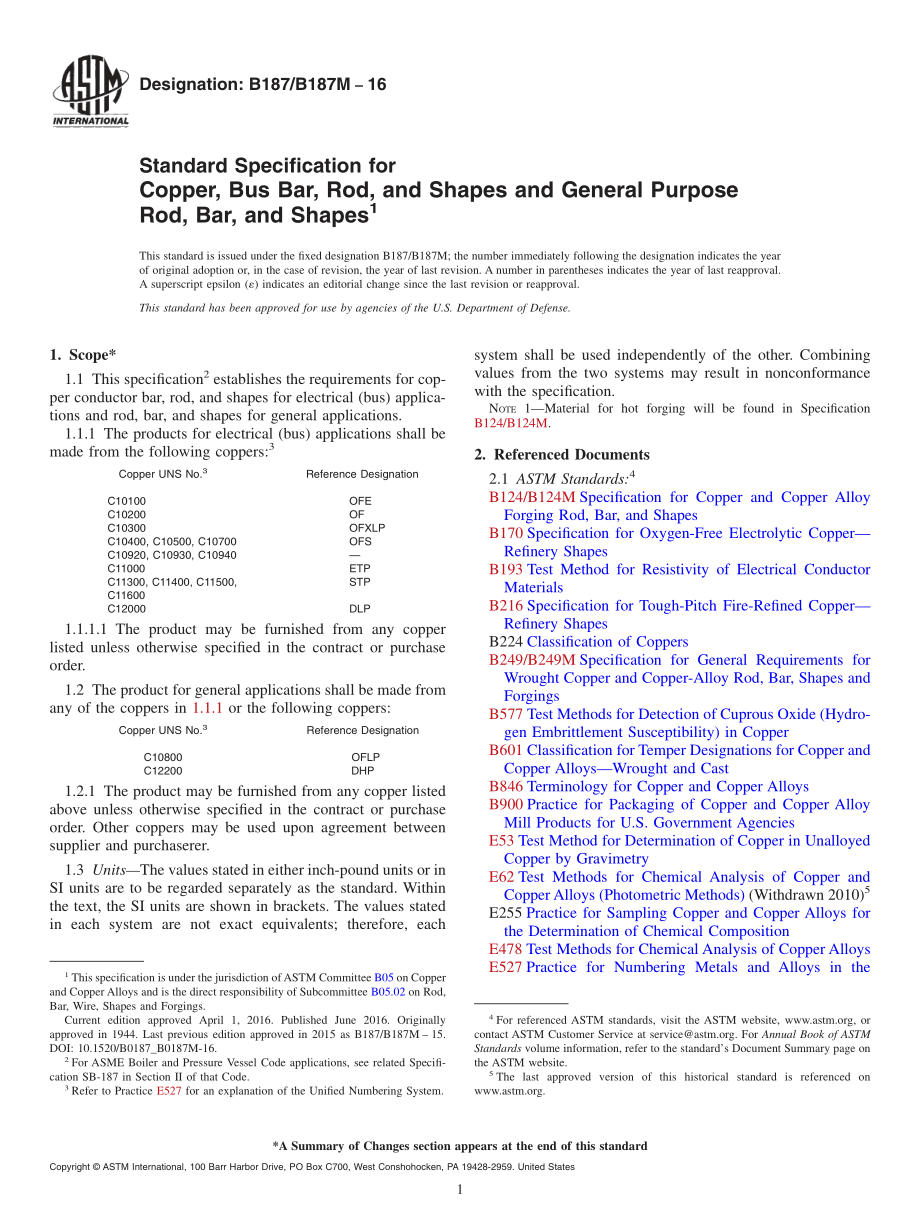 ASTM_B_187_-_B_187M_-_16.pdf_第1页