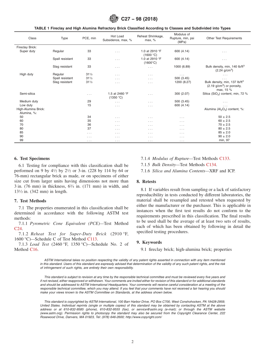 ASTM_C_27_-_98_2018.pdf_第2页