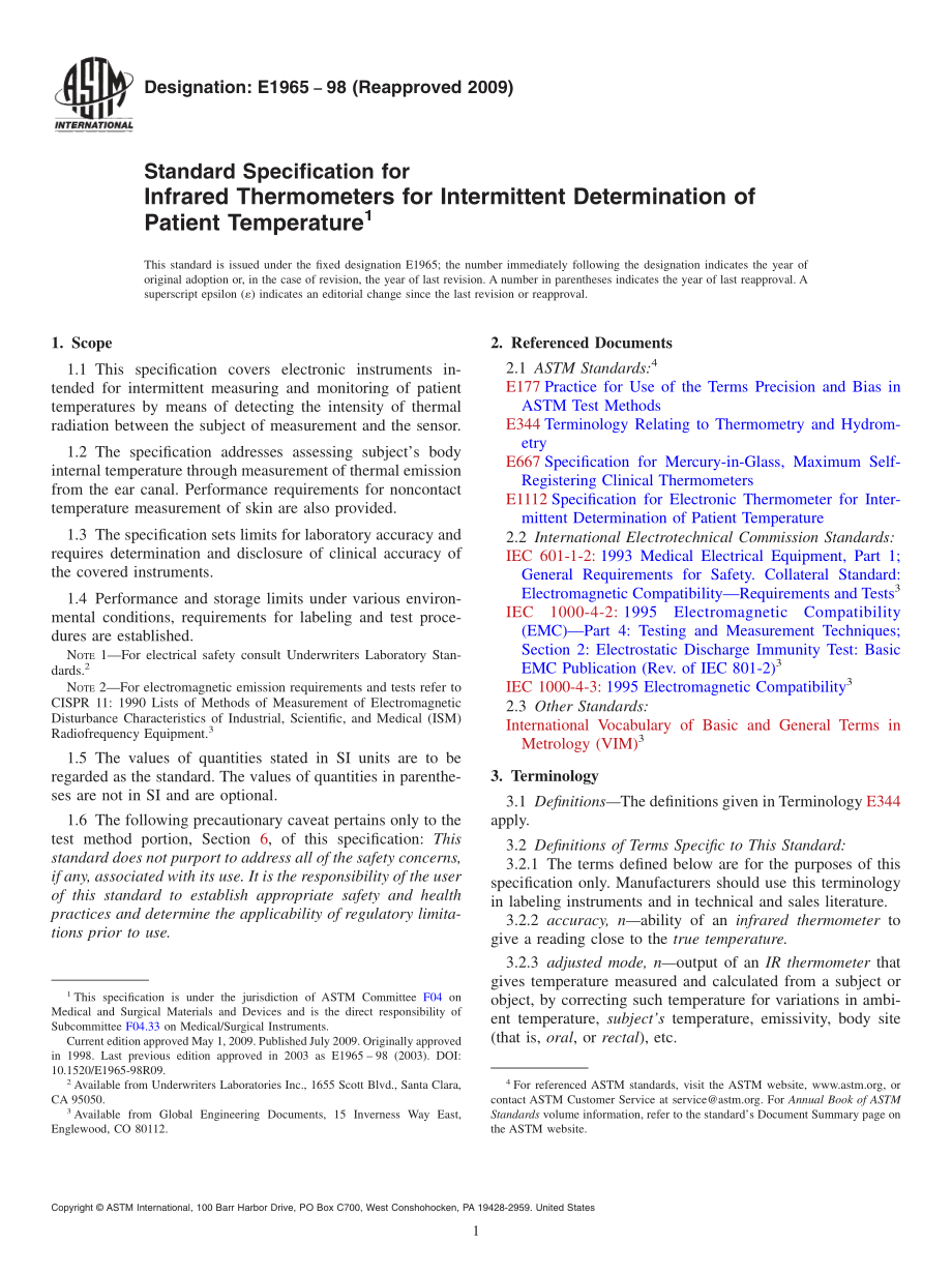 ASTM_E_1965_-_98_2009.pdf_第1页