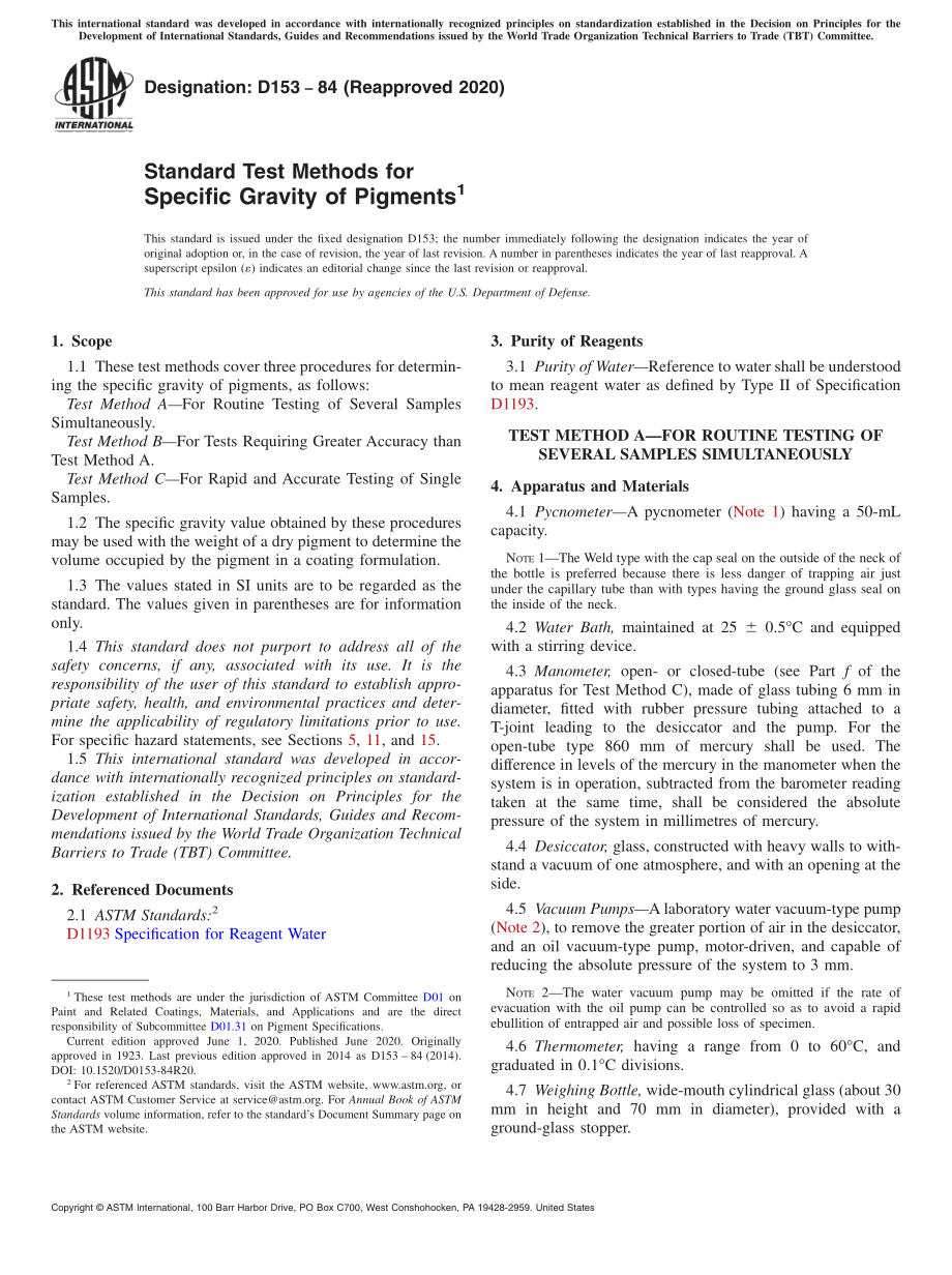 ASTM_D_153_-_84_2020.pdf_第1页