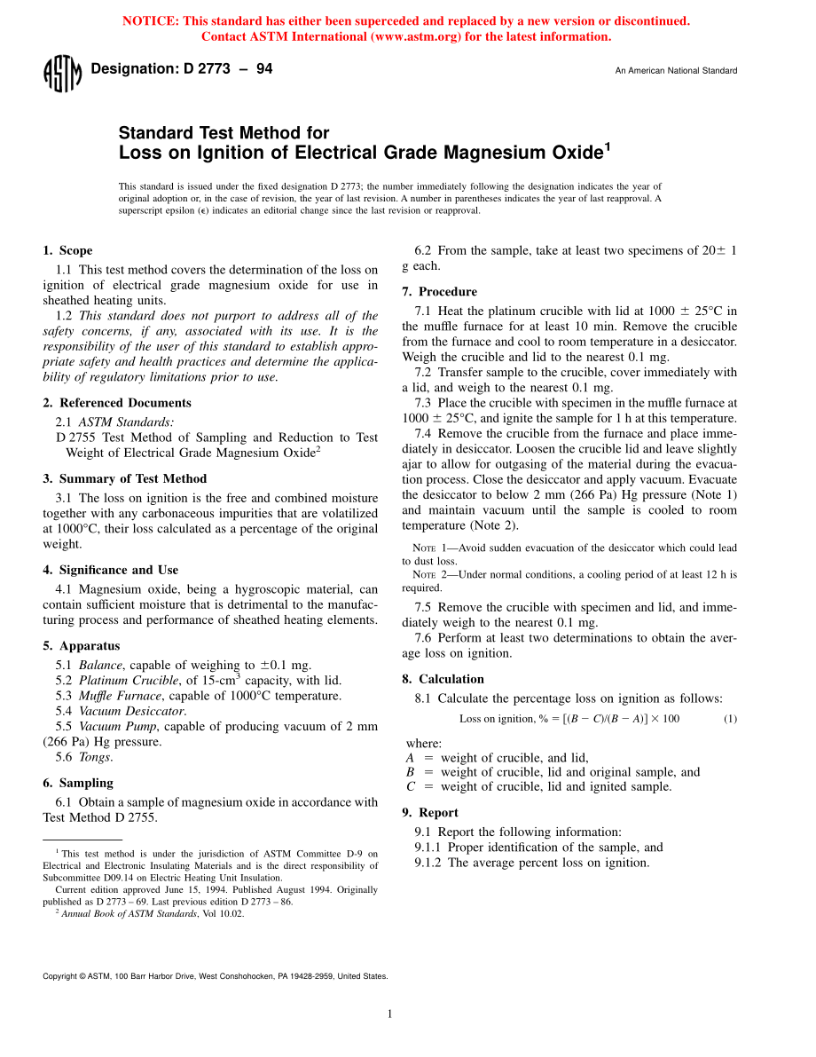 ASTM_D_2773_-_94.pdf_第1页