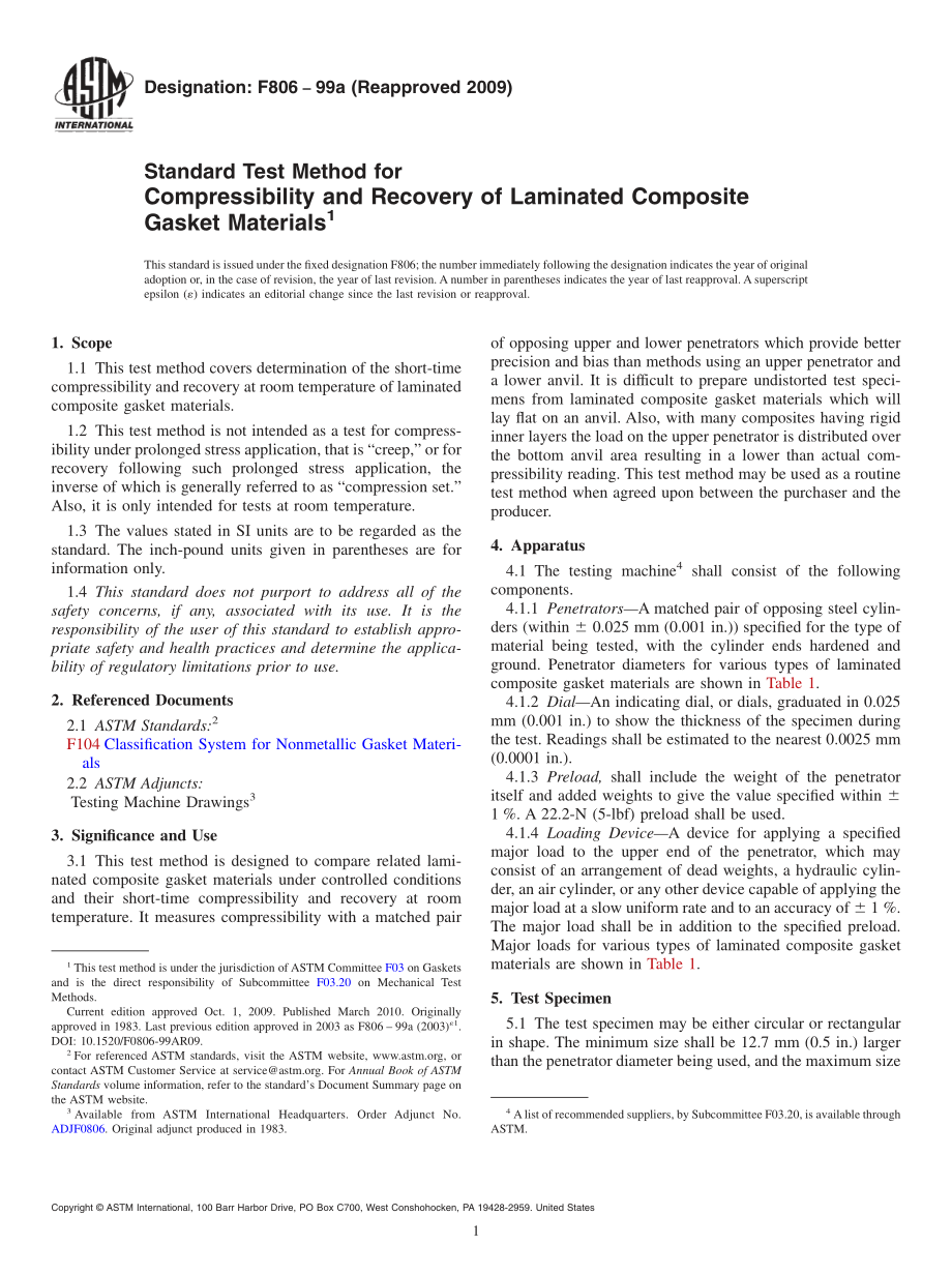 ASTM_F_806_-_99a_2009.pdf_第1页