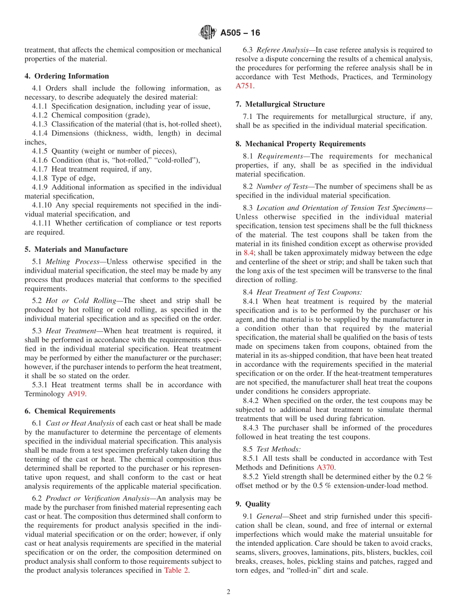 ASTM_A_505_-_16.pdf_第2页