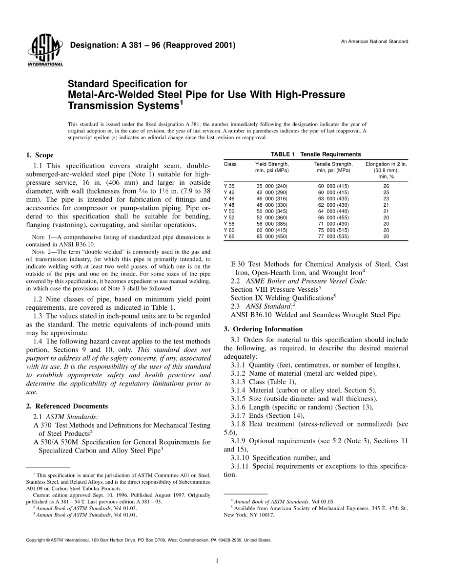 ASTM_A381-962001.PDF_第1页