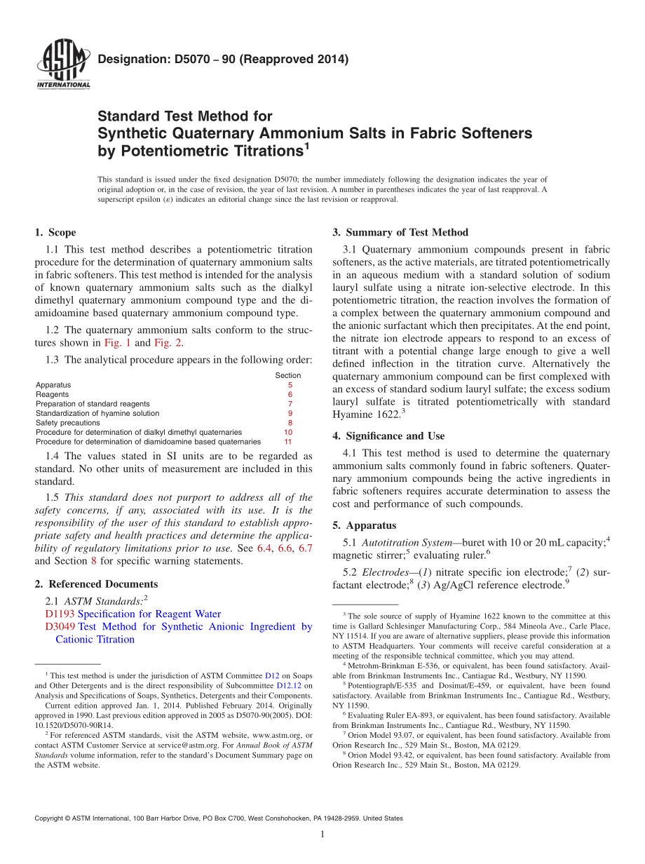 ASTM_D_5070_-_90_2014.pdf_第1页