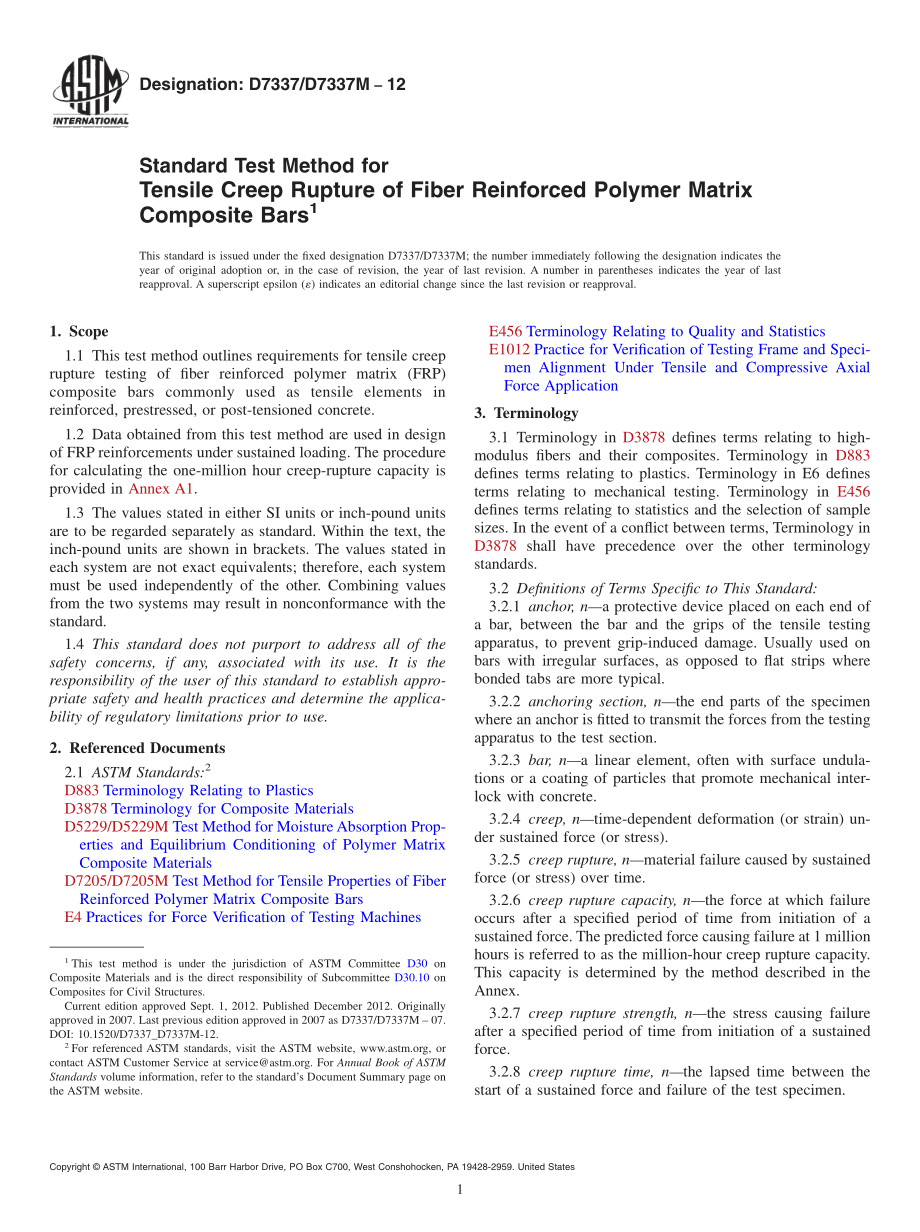 ASTM_D_7337_-_D_7337M_-_12.pdf_第1页