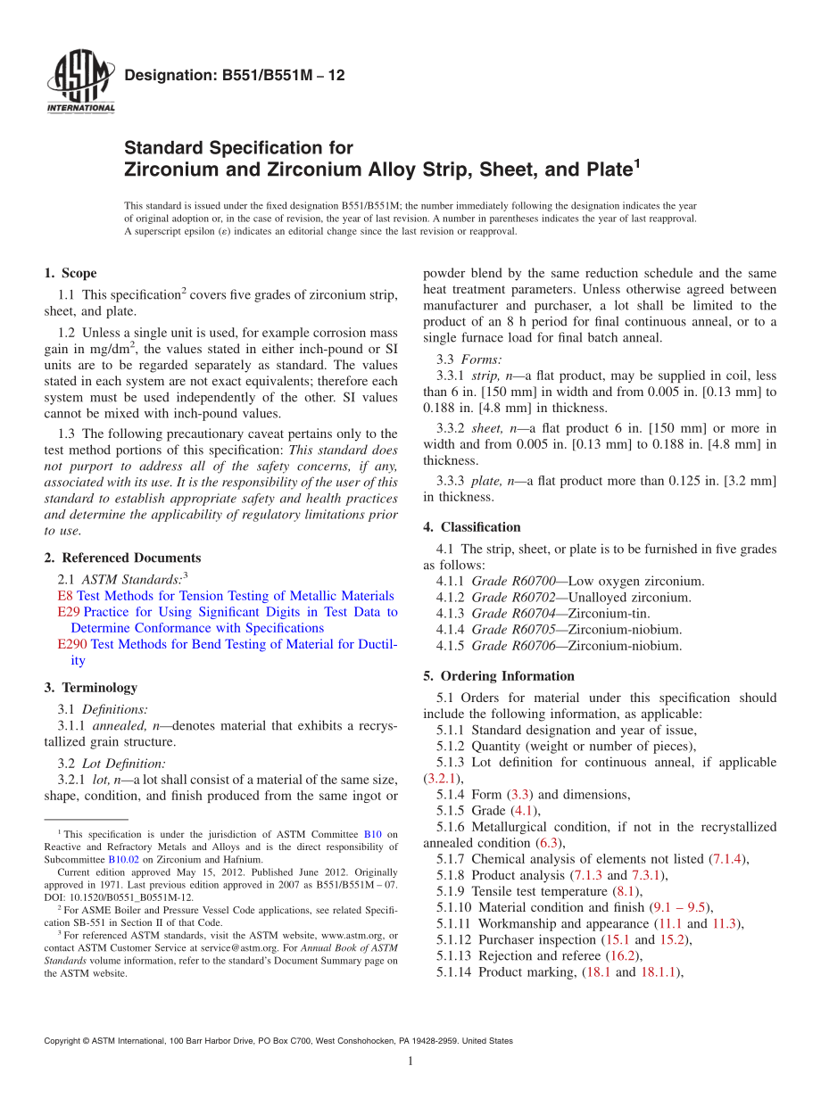 ASTM_B_551_-_B_551M_-_12.pdf_第1页