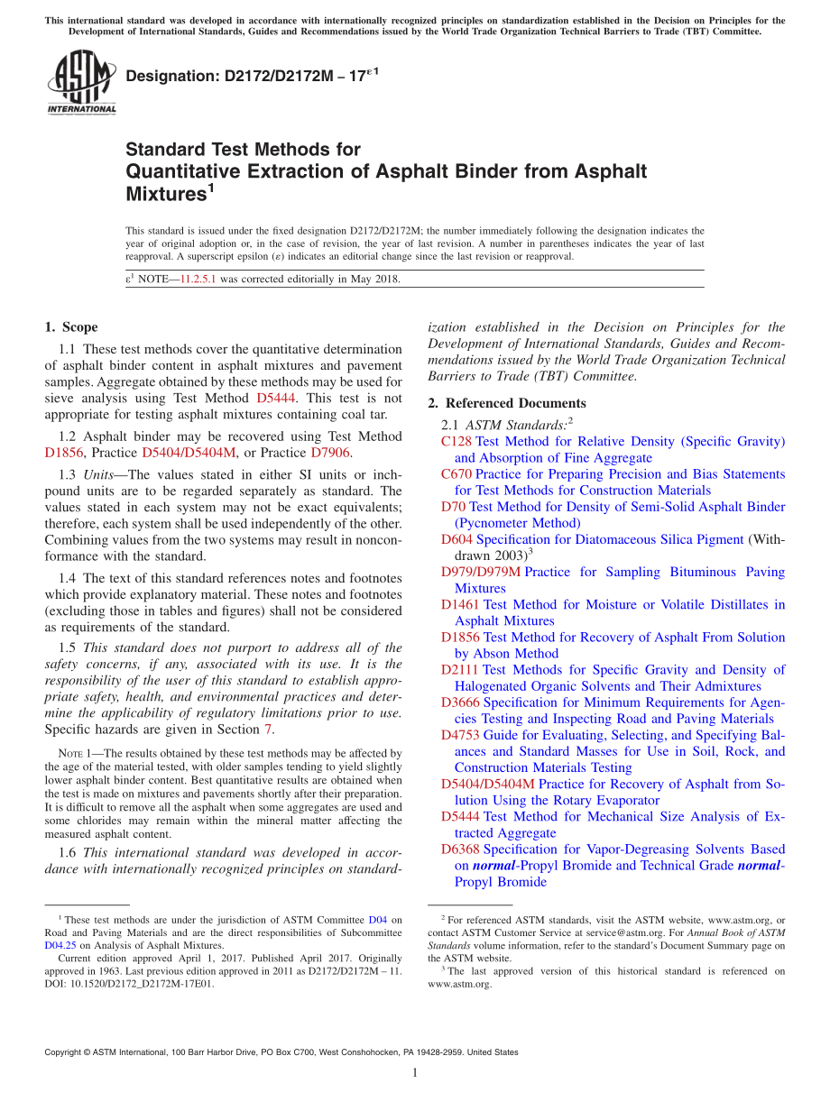 ASTM_D_2172_-_D_2172M_-_17e1.pdf_第1页