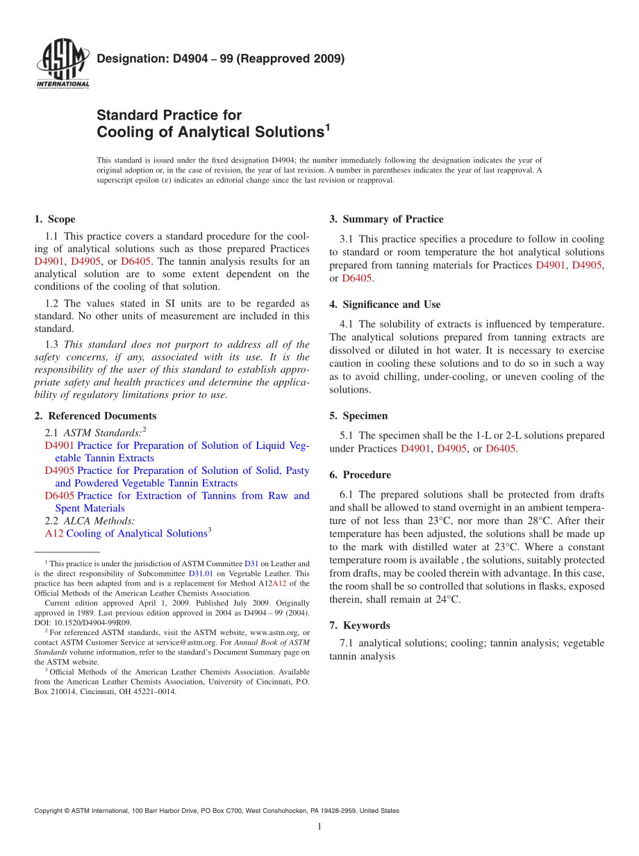 ASTM_D_4904_-_99_2009.pdf_第1页