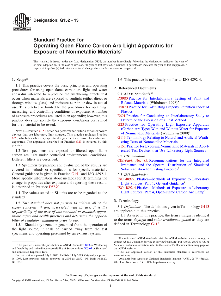 ASTM_G_152_-_13.pdf_第1页