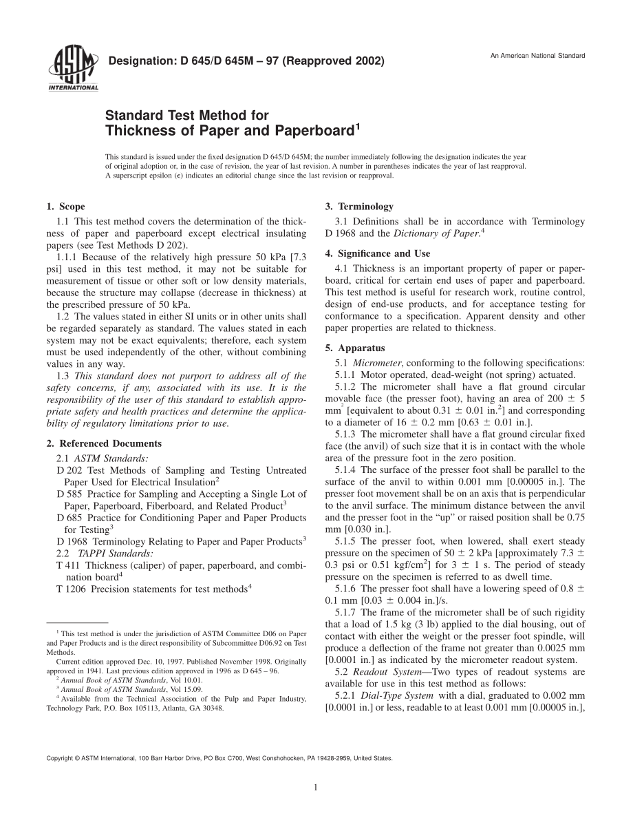 ASTM_D_645_-_D_645M_-_97_2002.pdf_第1页