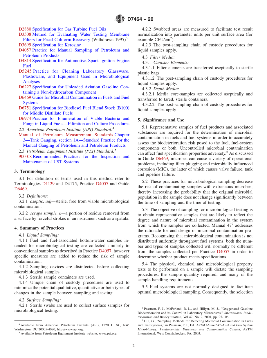 ASTM_D_7464_-_20.pdf_第2页