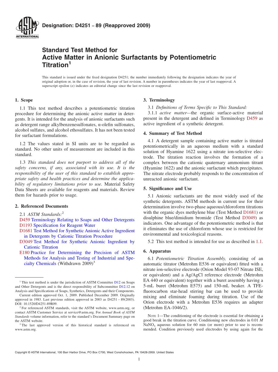 ASTM_D_4251_-_89_2009.pdf_第1页