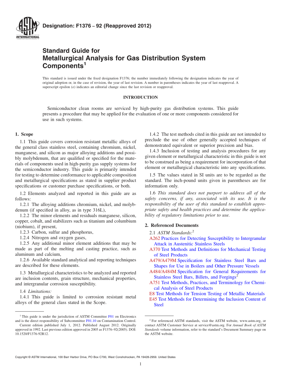 ASTM_F_1376_-_92_2012.pdf_第1页