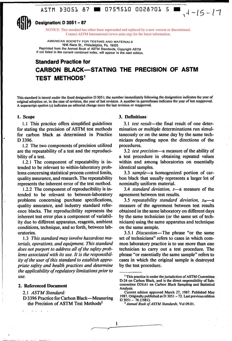 ASTM_D_3051_-_87_scan.pdf_第1页