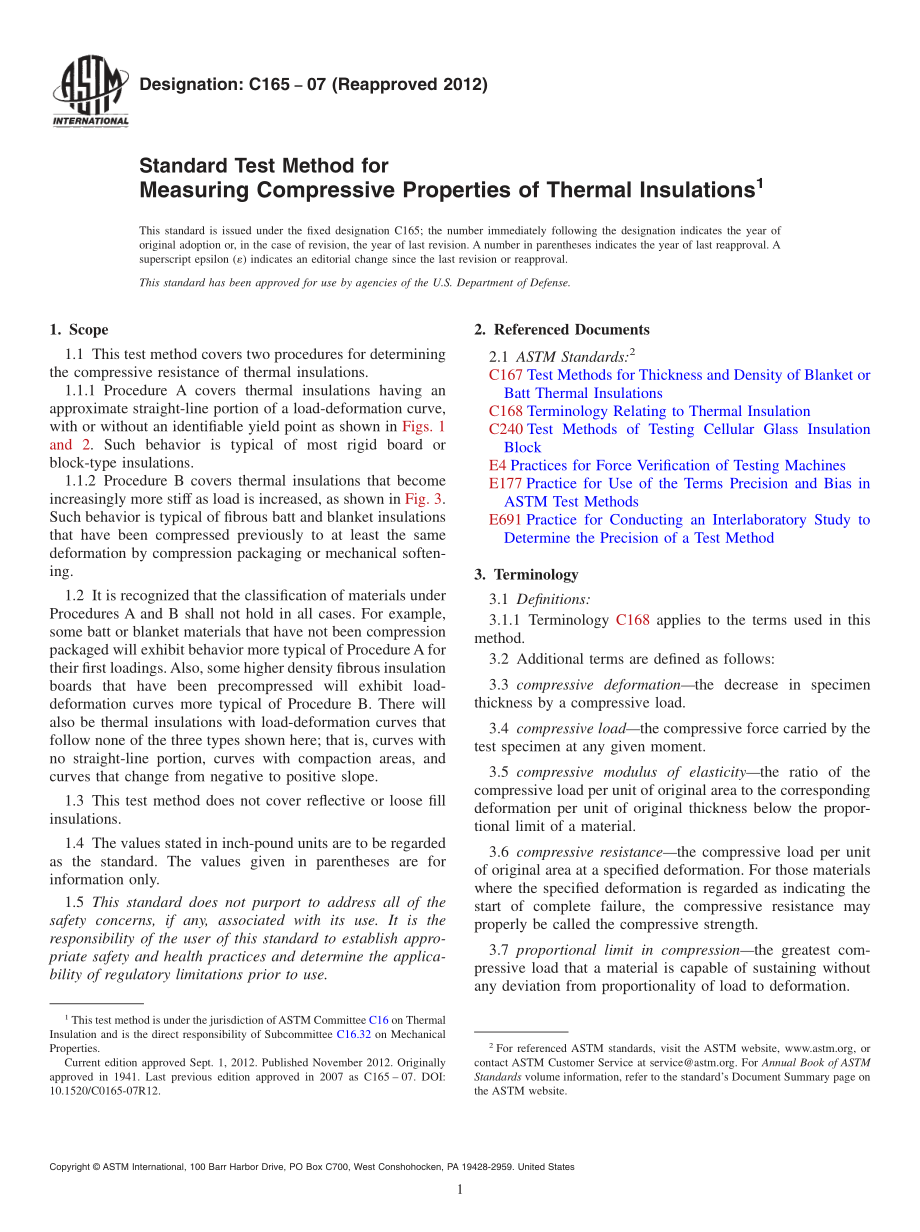 ASTM_C_165_-_07_2012.pdf_第1页