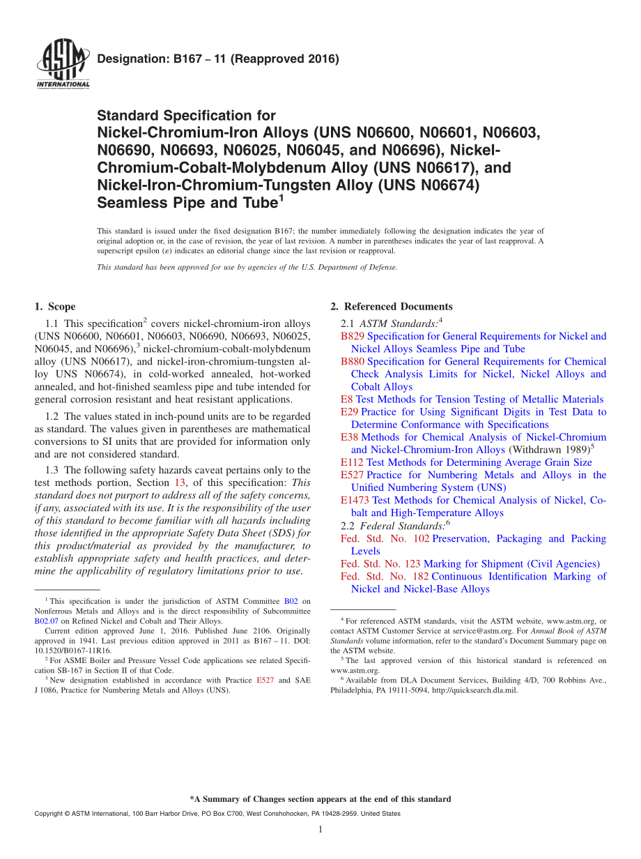 ASTM_B_167_-_11_2016.pdf_第1页