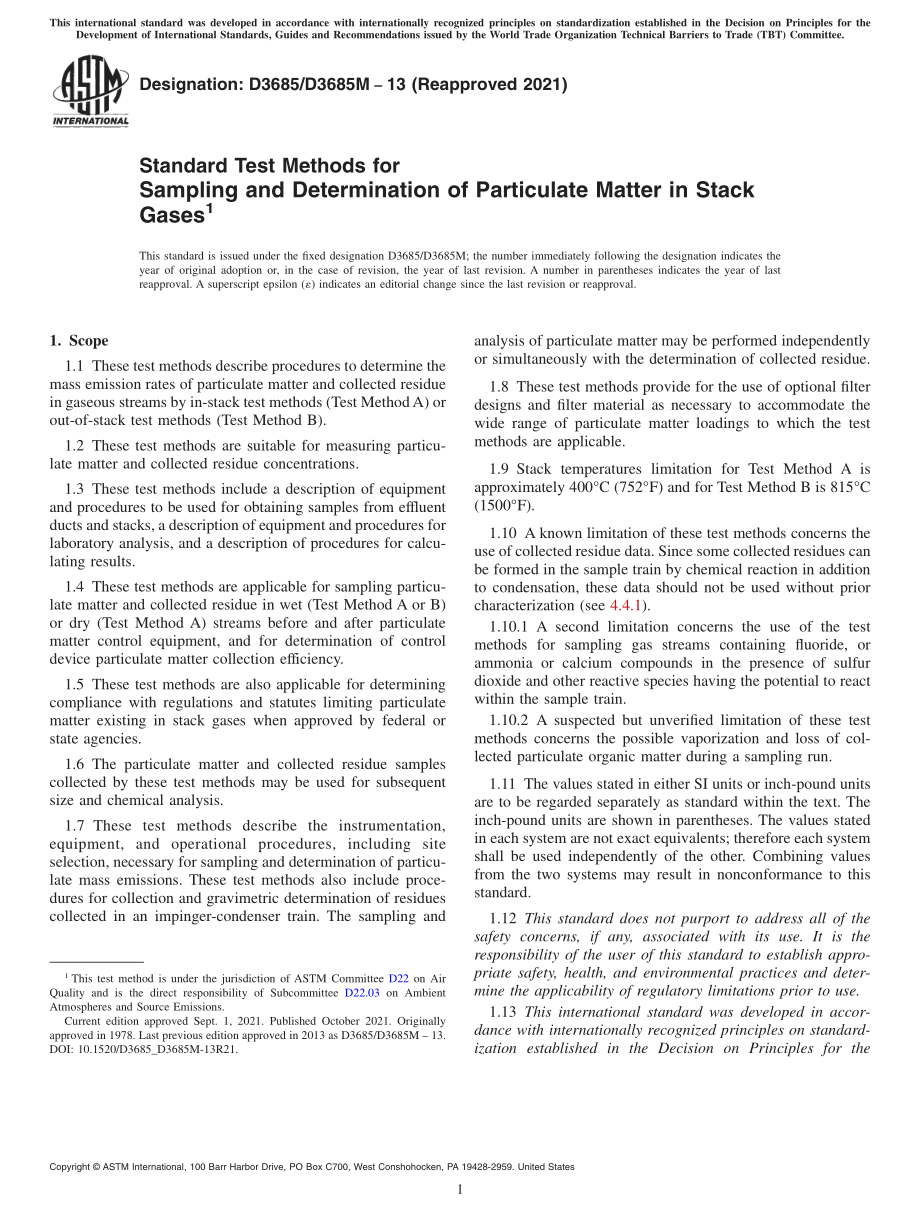 ASTM_D_3685_-_D_3685M_-_13_2021.pdf_第1页