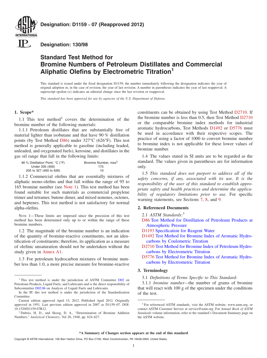 ASTM_D_1159_-_07_2012.pdf_第1页