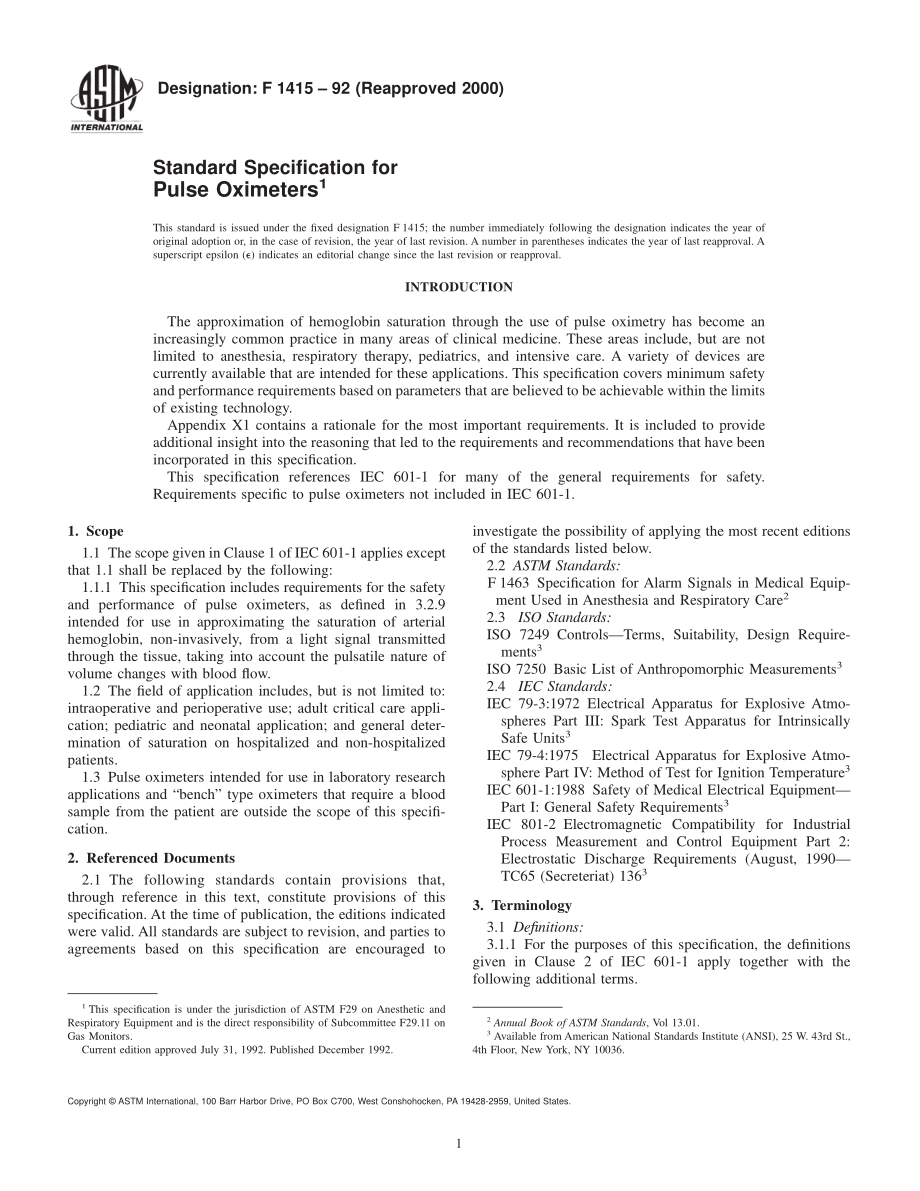 ASTM_F_1415_-_92_2000.pdf_第1页