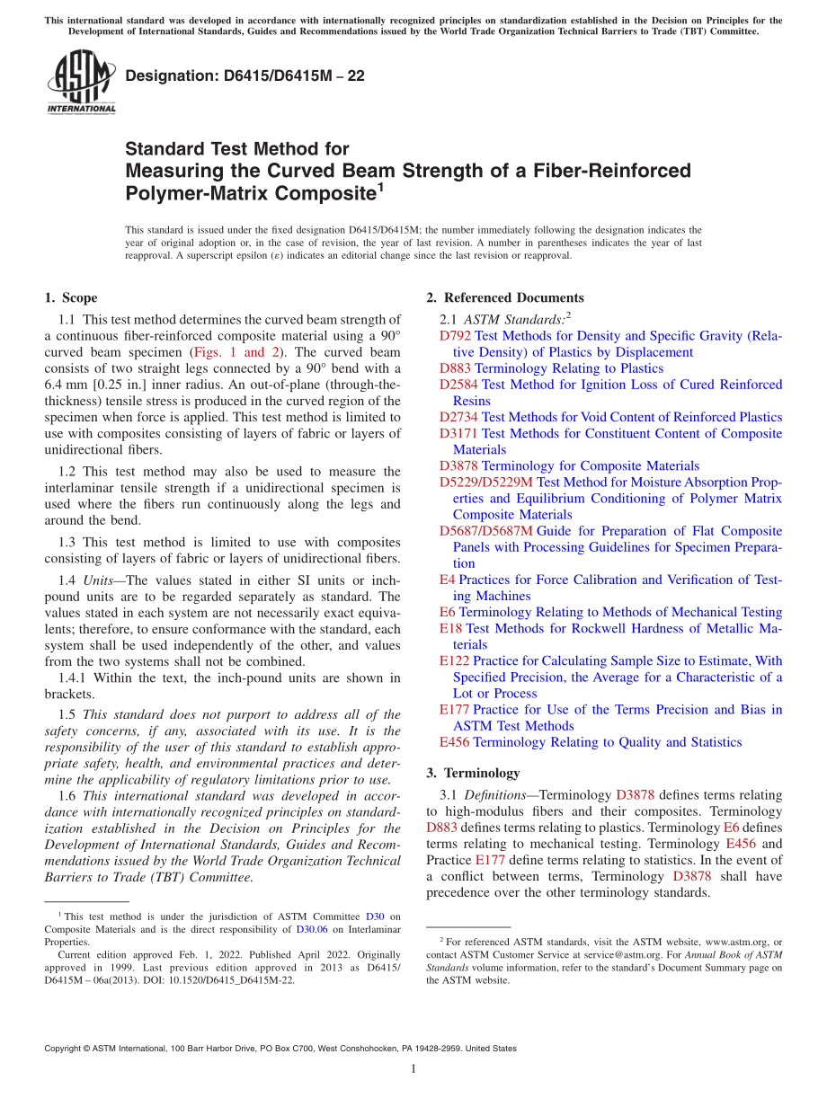 ASTM_D_6415_-_D_6415M_-_22.pdf_第1页