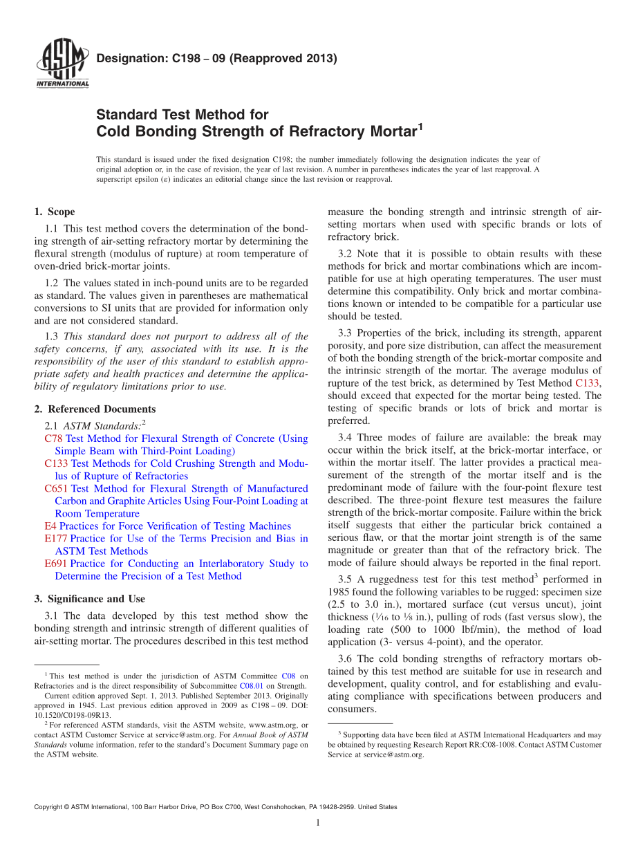 ASTM_C_198_-_09_2013.pdf_第1页