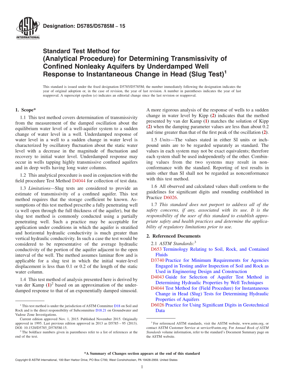 ASTM_D_5785_-_D_5785M_-_15.pdf_第1页