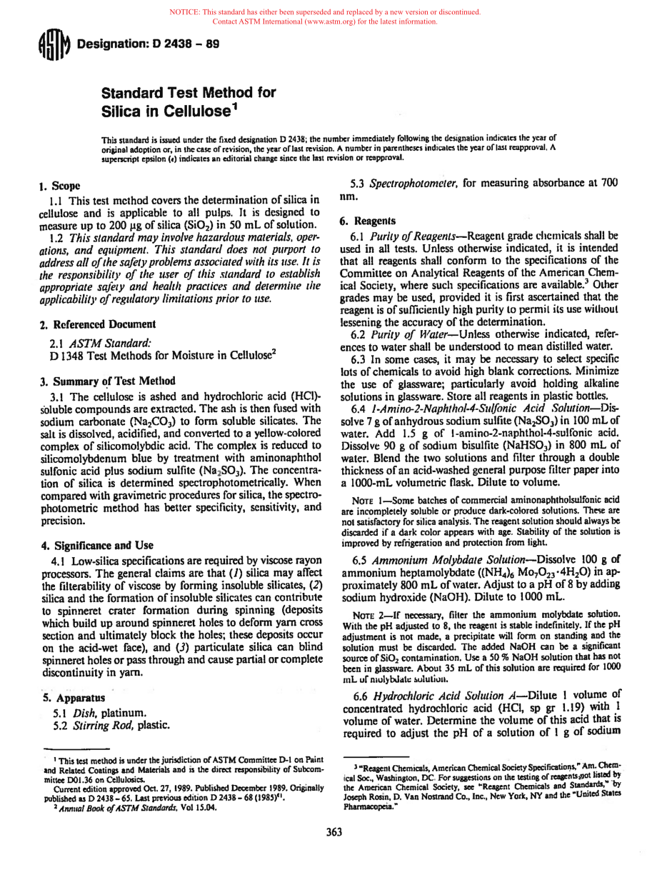 ASTM_D_2438_-_89_scan.pdf_第1页