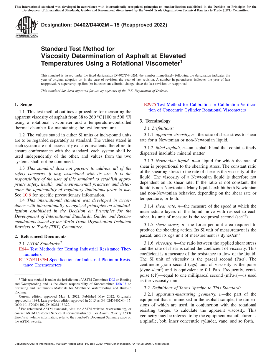 ASTM_D_4402_-_D_4402M_-_15_2022.pdf_第1页