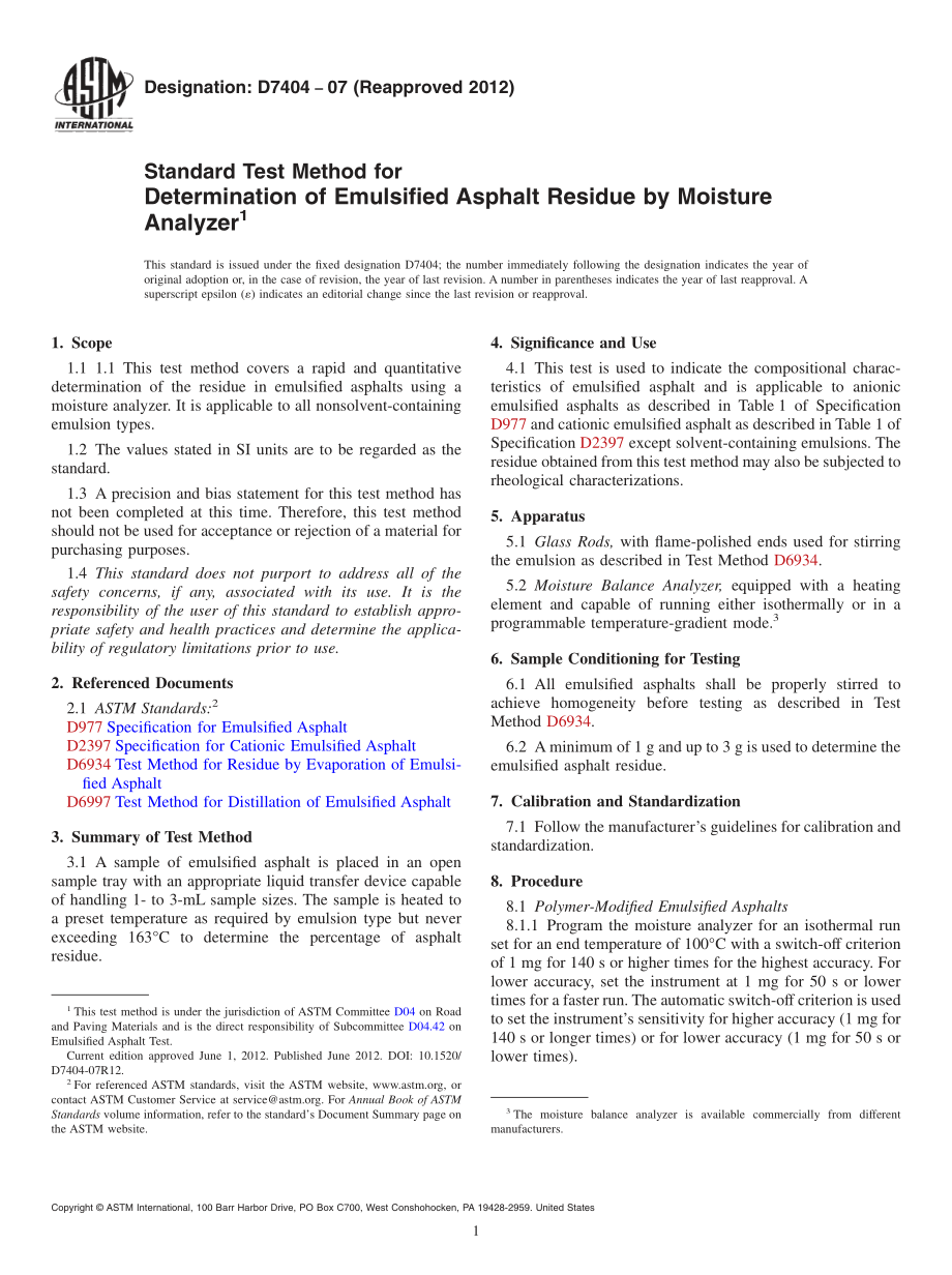 ASTM_D_7404_-_07_2012.pdf_第1页