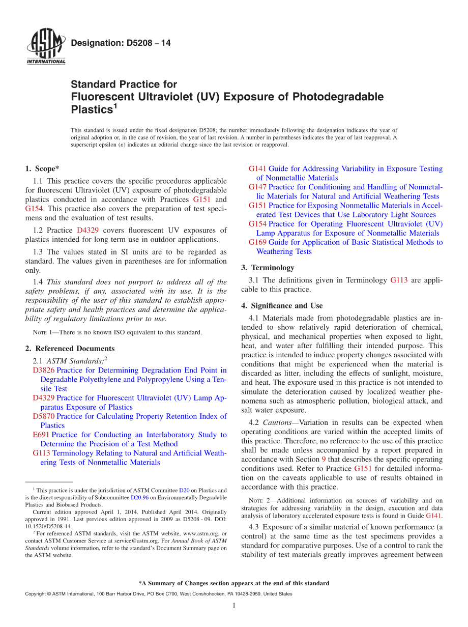 ASTM_D_5208_-_14.pdf_第1页