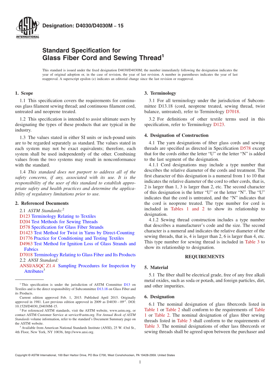 ASTM_D_4030_-_D_4030M_-_15.pdf_第1页