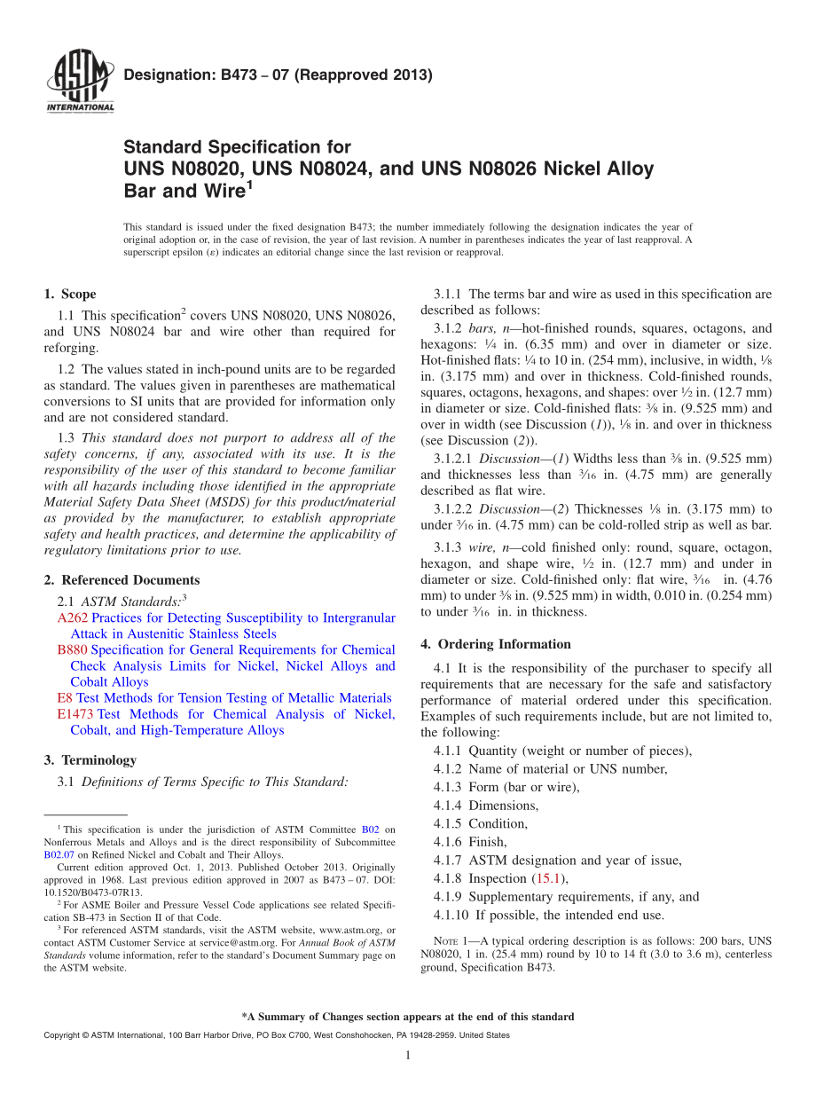 ASTM_B_473_-_07_2013.pdf_第1页