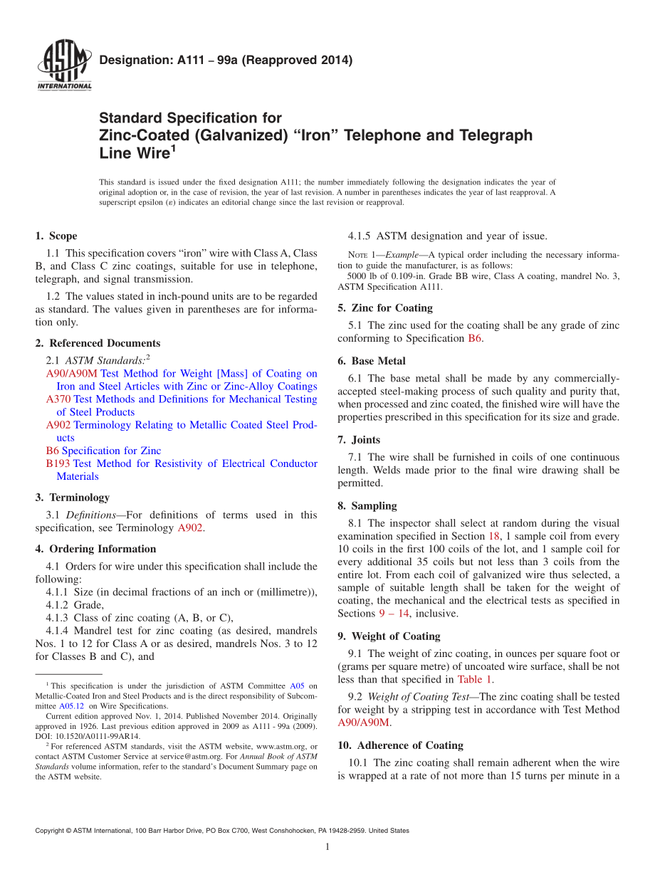 ASTM_A_111_-_99a_2014.pdf_第1页