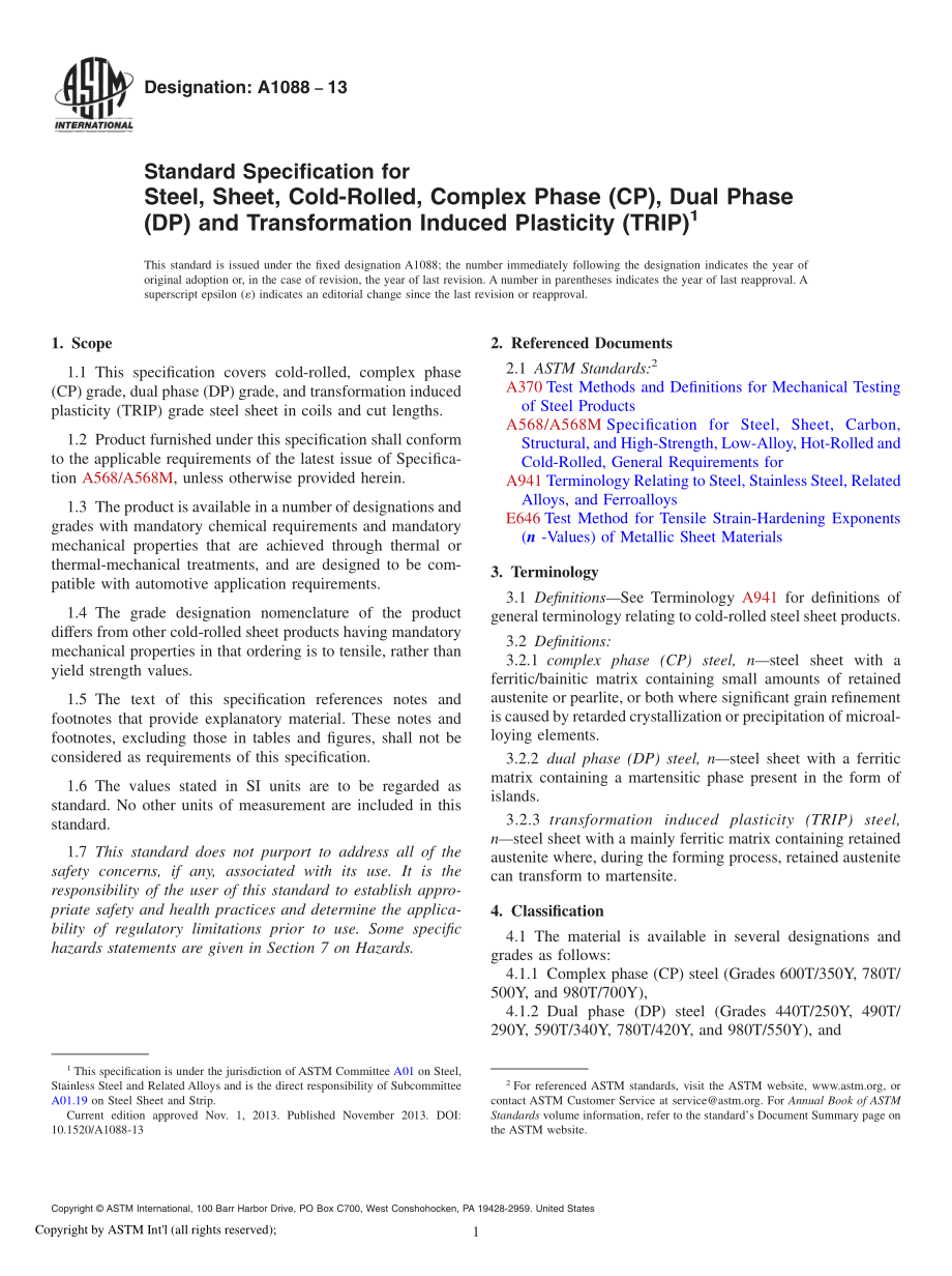 ASTM_A_1088_-_13.pdf_第1页