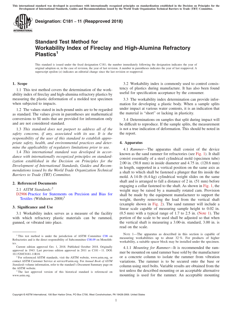 ASTM_C_181_-_11_2018.pdf_第1页