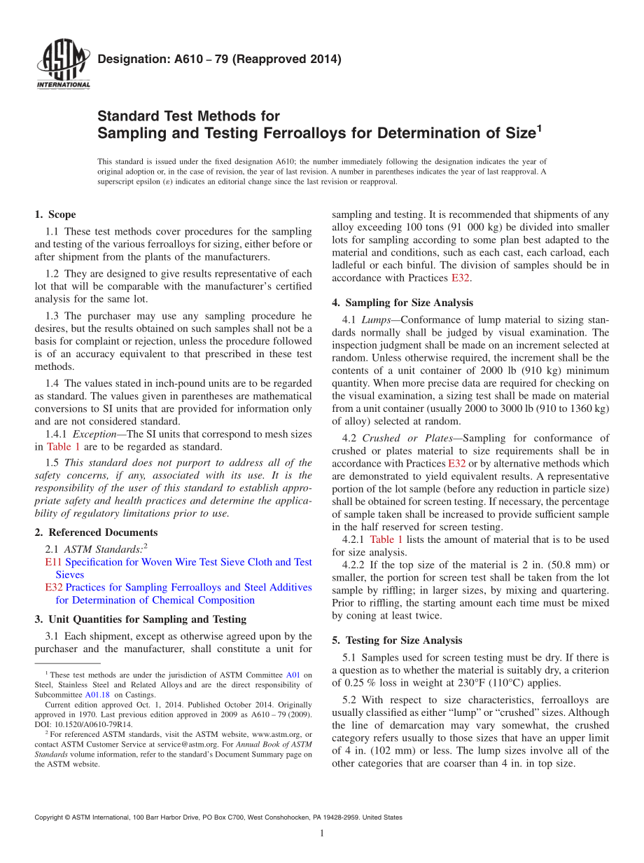 ASTM_A_610_-_79_2014.pdf_第1页