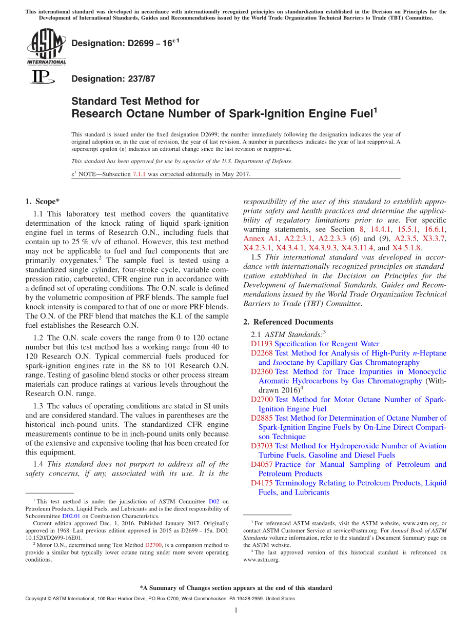 ASTM_D_2699_-_16e1.pdf_第1页