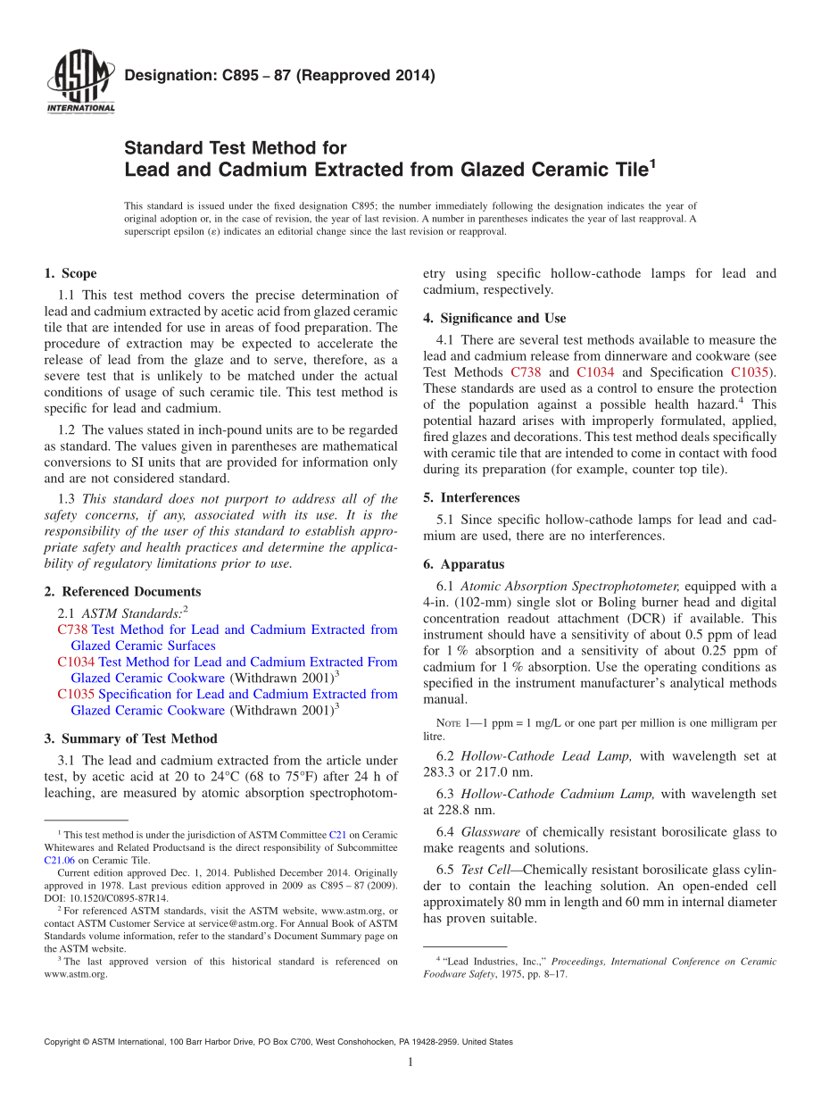 ASTM_C_895_-_87_2014.pdf_第1页