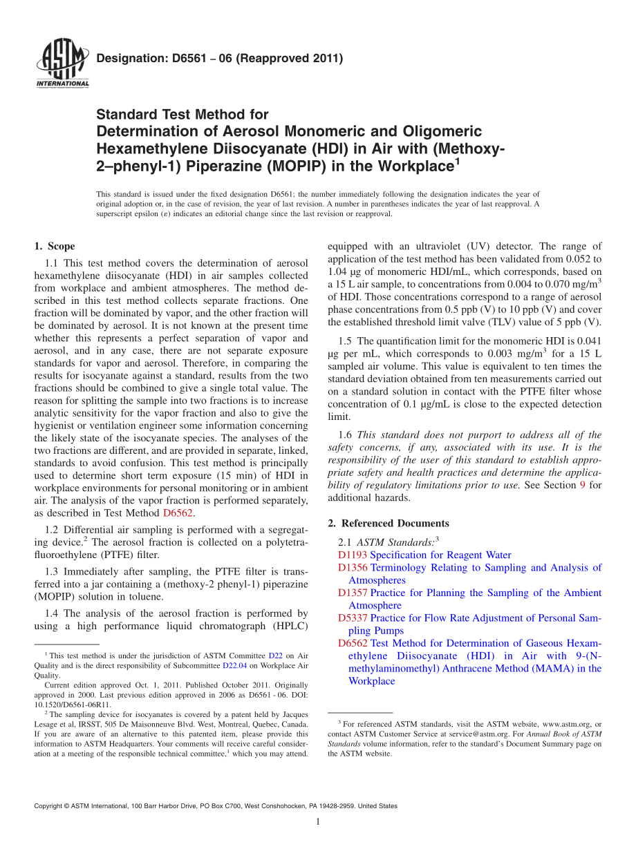 ASTM_D_6561_-_06_2011.pdf_第1页