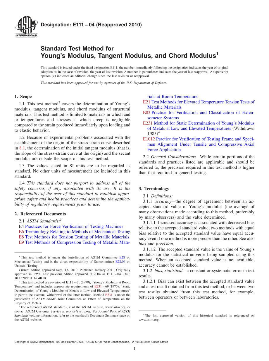 ASTM_E_111_-_04_2010.pdf_第1页