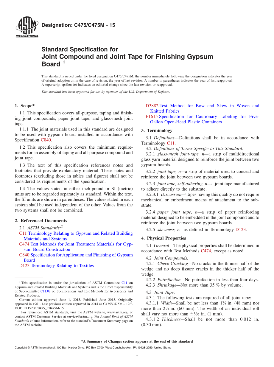 ASTM_C_475_-_C_475M_-_15.pdf_第1页