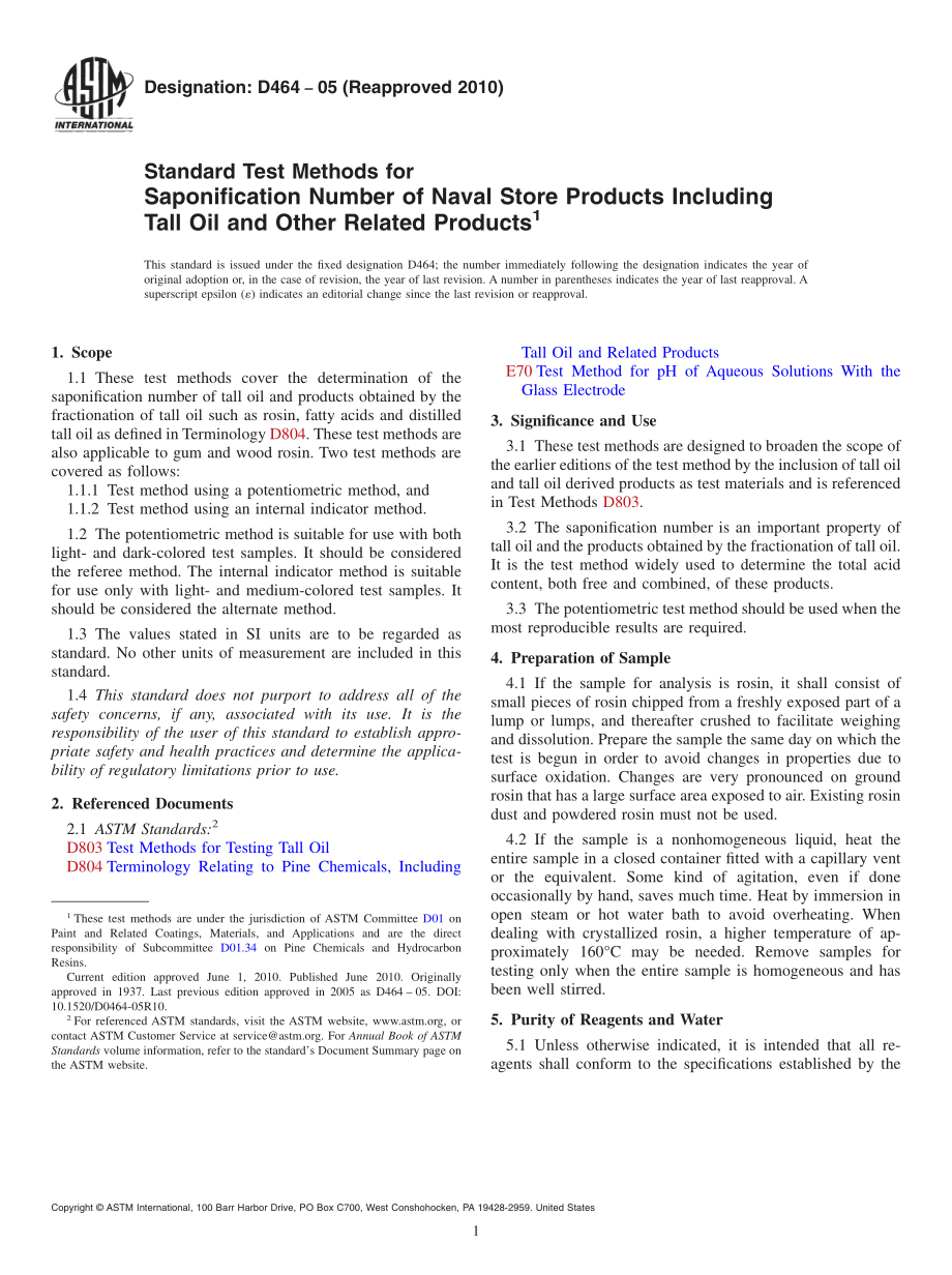 ASTM_D_464_-_05_2010.pdf_第1页