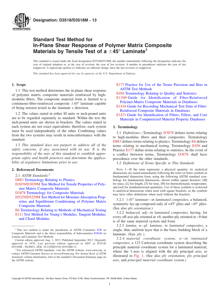 ASTM_D_3518_-_D_3518M_-_13.pdf_第1页