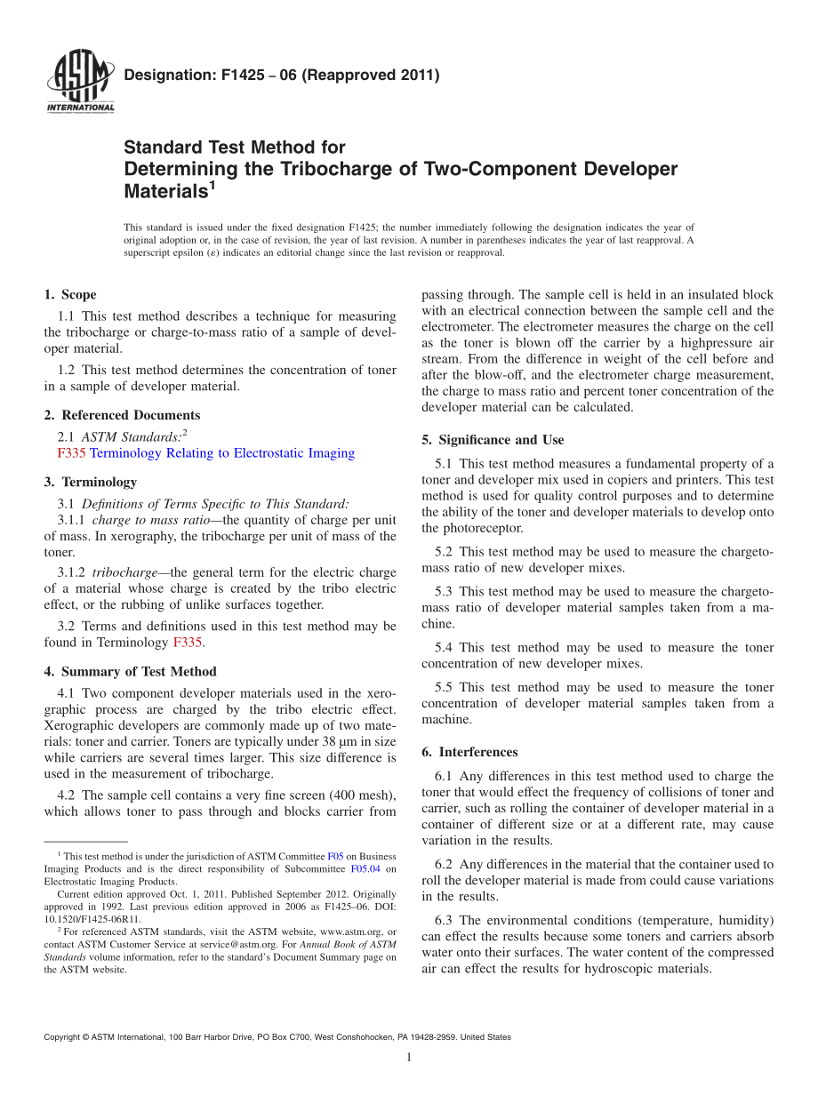 ASTM_F_1425_-_06_2011.pdf_第1页