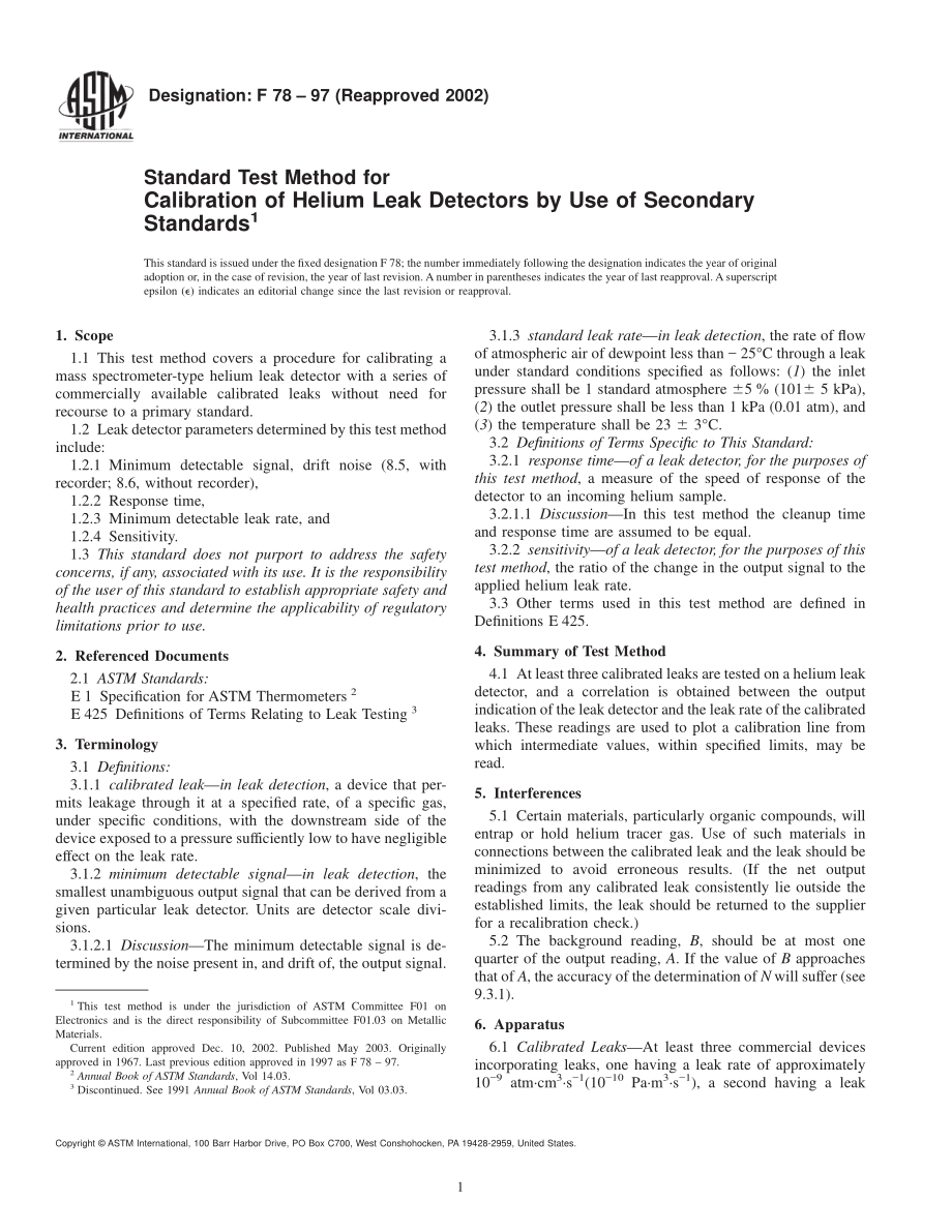 ASTM_F_78_-_97_2002.pdf_第1页