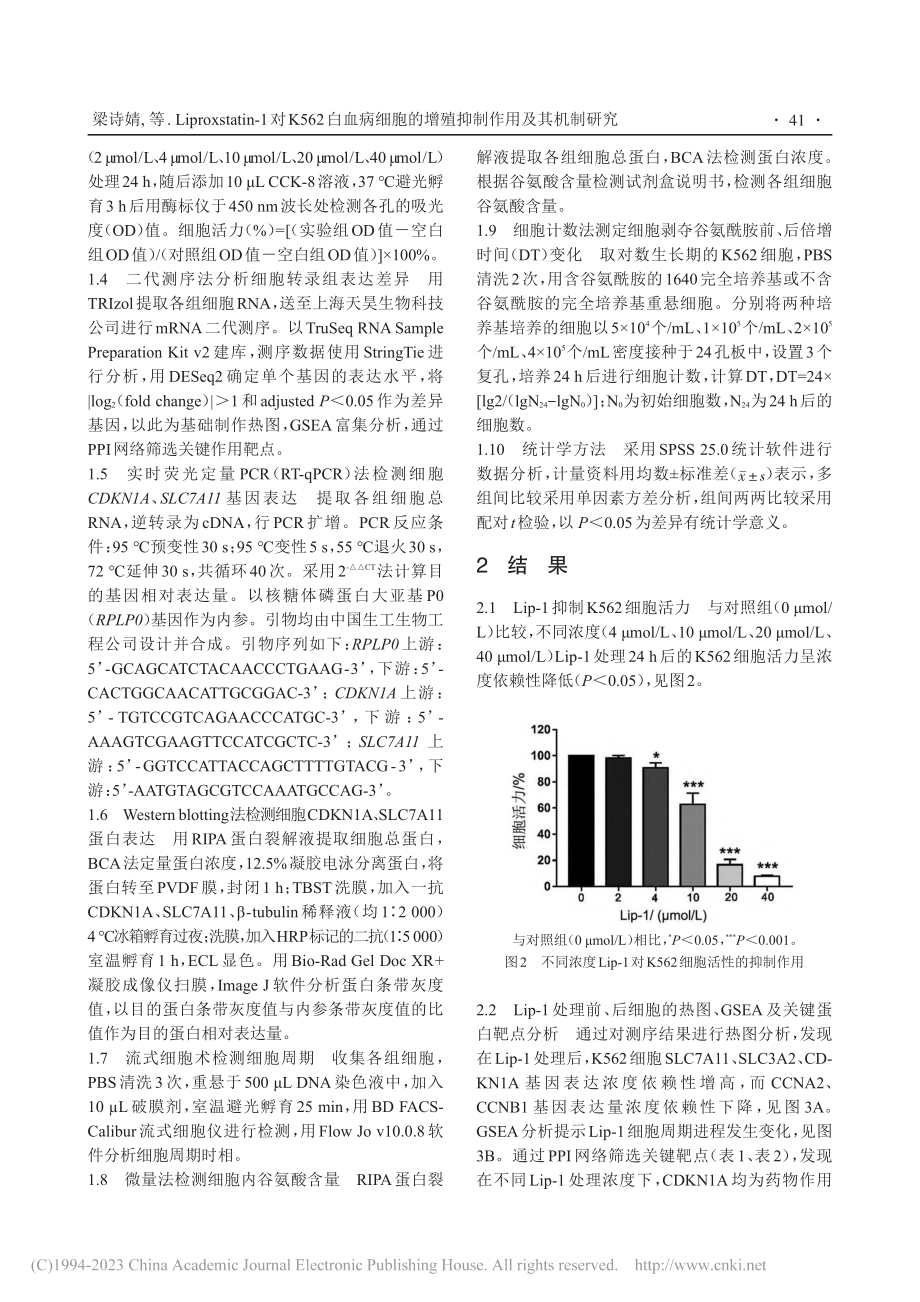 Liproxstatin-...的增殖抑制作用及其机制研究_梁诗婧.pdf_第3页