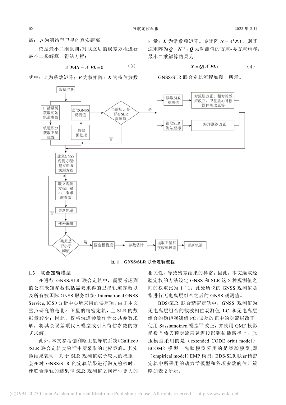 北斗三号卫星GNSS_SLR数据联合精密定轨_王子嘉.pdf_第3页